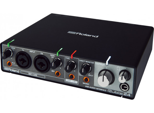 <b>Roland RUBIX24 Interface Áudio USB Alta-resolução 192kHz para Mac, PC e Apple iPad com 2 Entradas e 4 Saidas</b> <b>Roland RUBIX24 Interface Áudio USB Alta-resolução 192kHz para Mac, PC e Apple iPad com 2 Entradas e 4 Saidas</b>